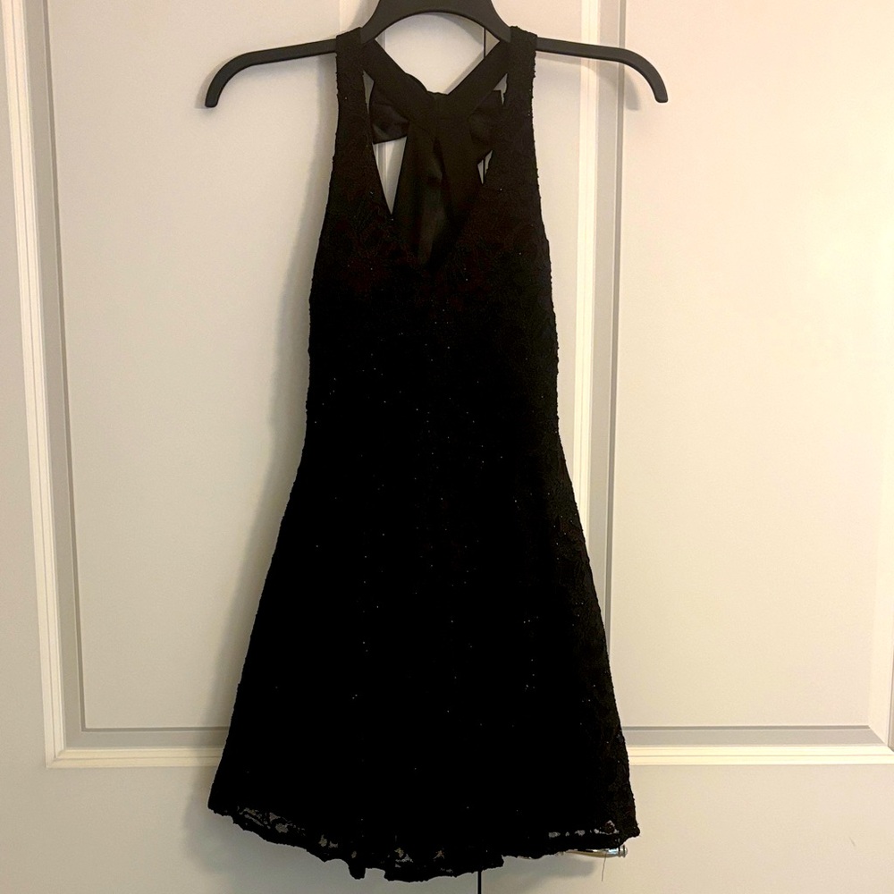Black party dress (junior size 5)